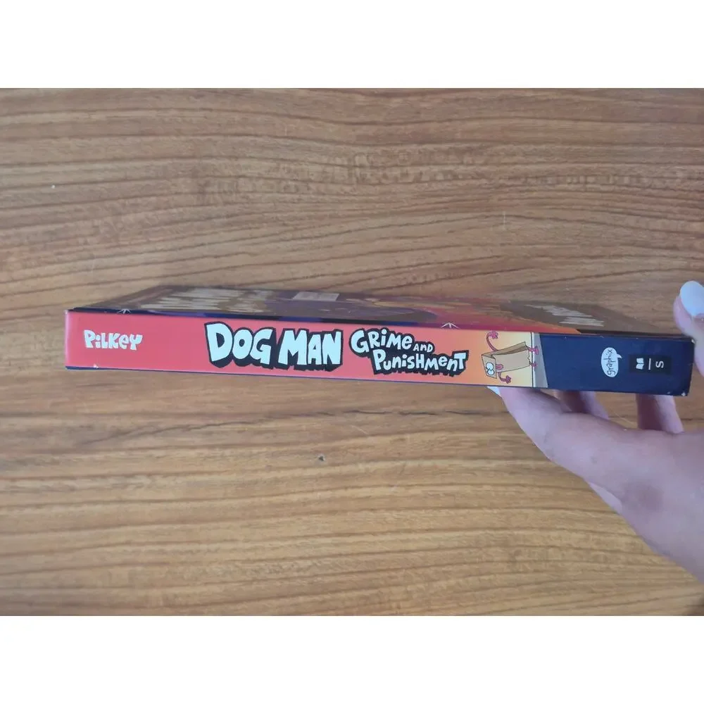 Dog Man #9: Grime and Punishment by Dav Pilkey (2020, Hardcover) NO CARDS s5